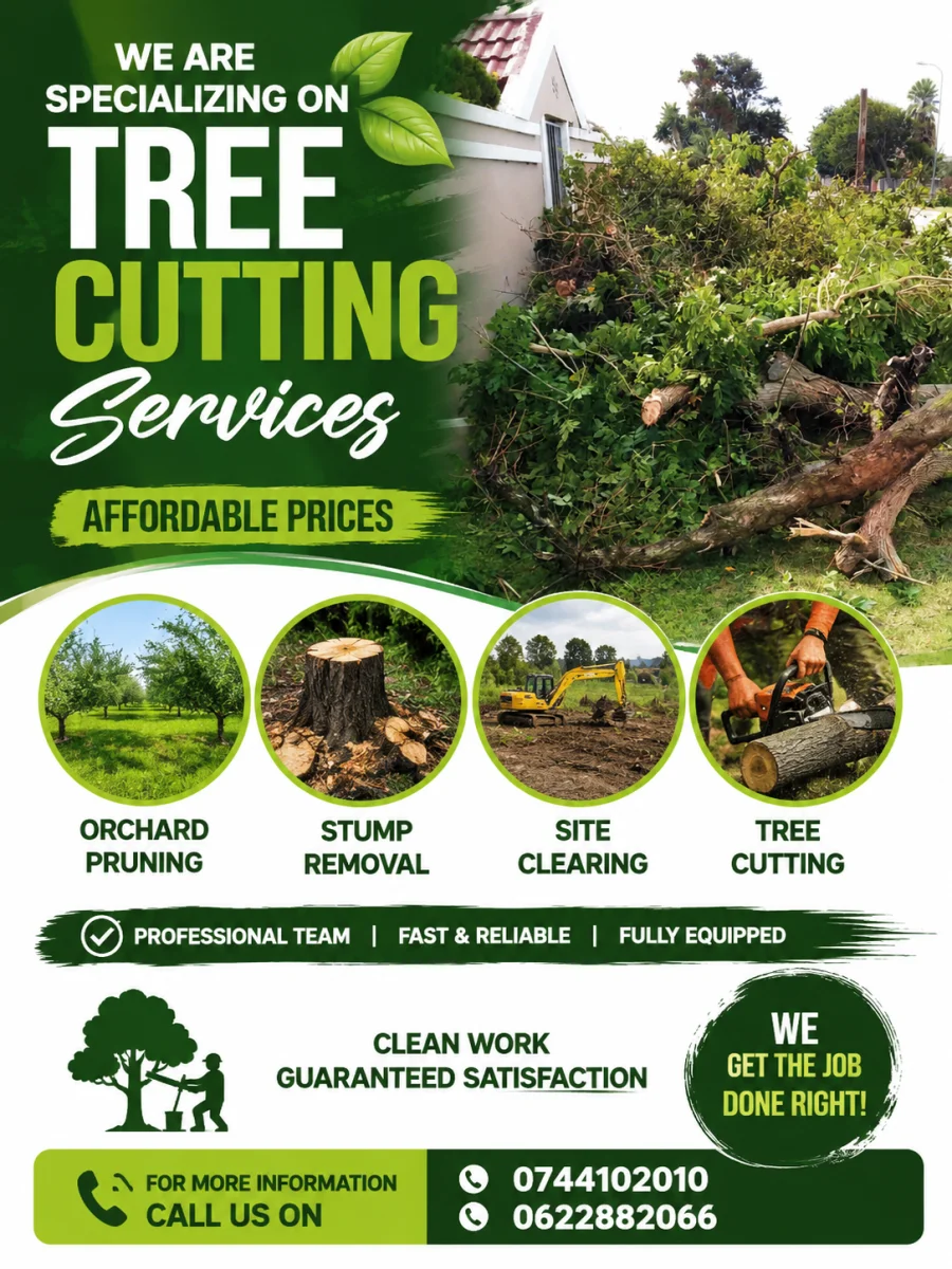 Tree trimming and pruning